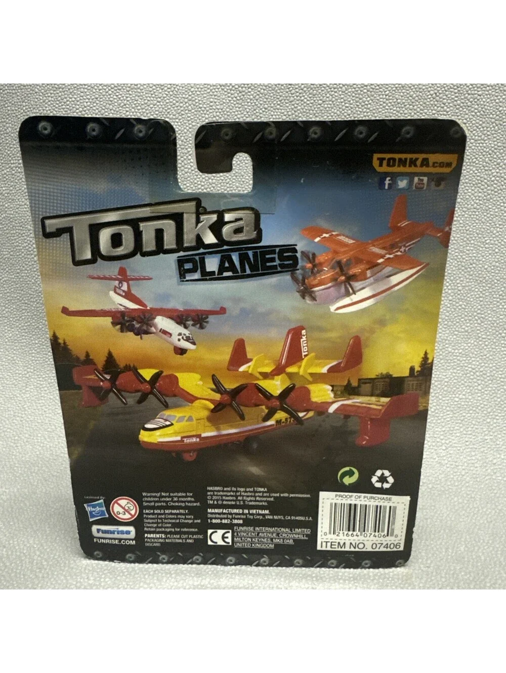 Tonka Metals Lot Costal Unit Helicopter, Sea & Pontoon Rescue Plane 1/64 READ